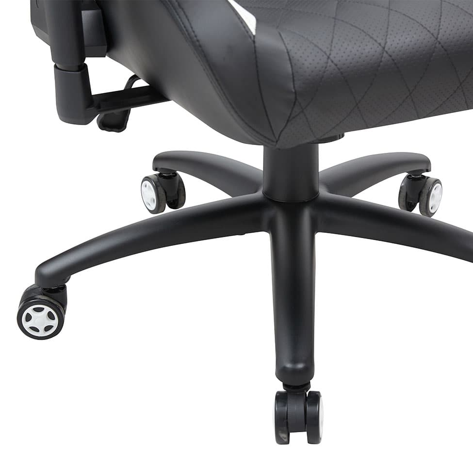Cadeira Gamer Titans Atlas Preta e Branca