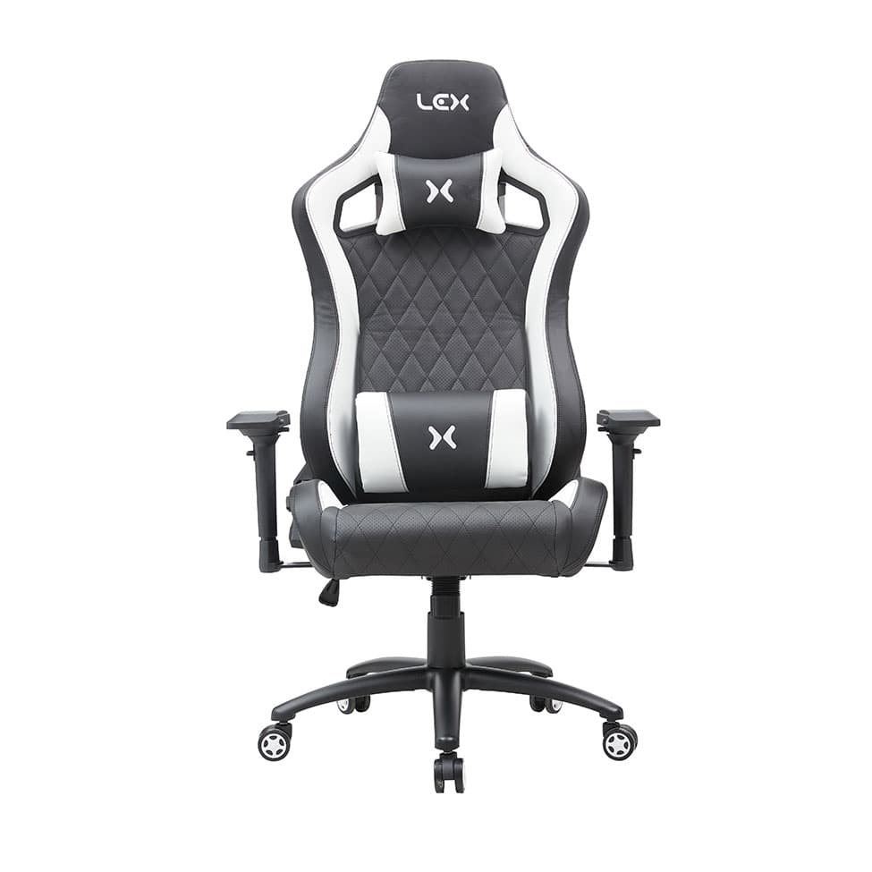 Cadeira Gamer Titans Atlas Preta e Branca