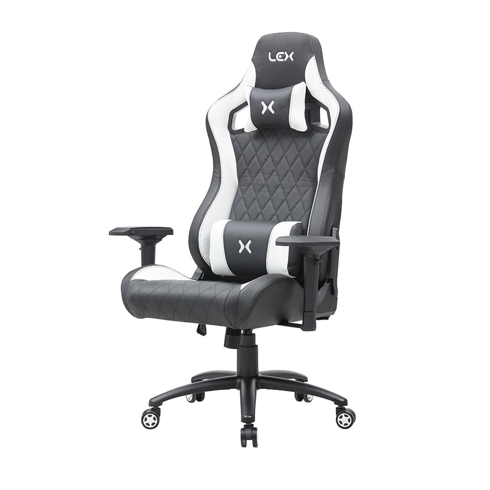 Cadeira Gamer Titans Atlas Preta e Branca