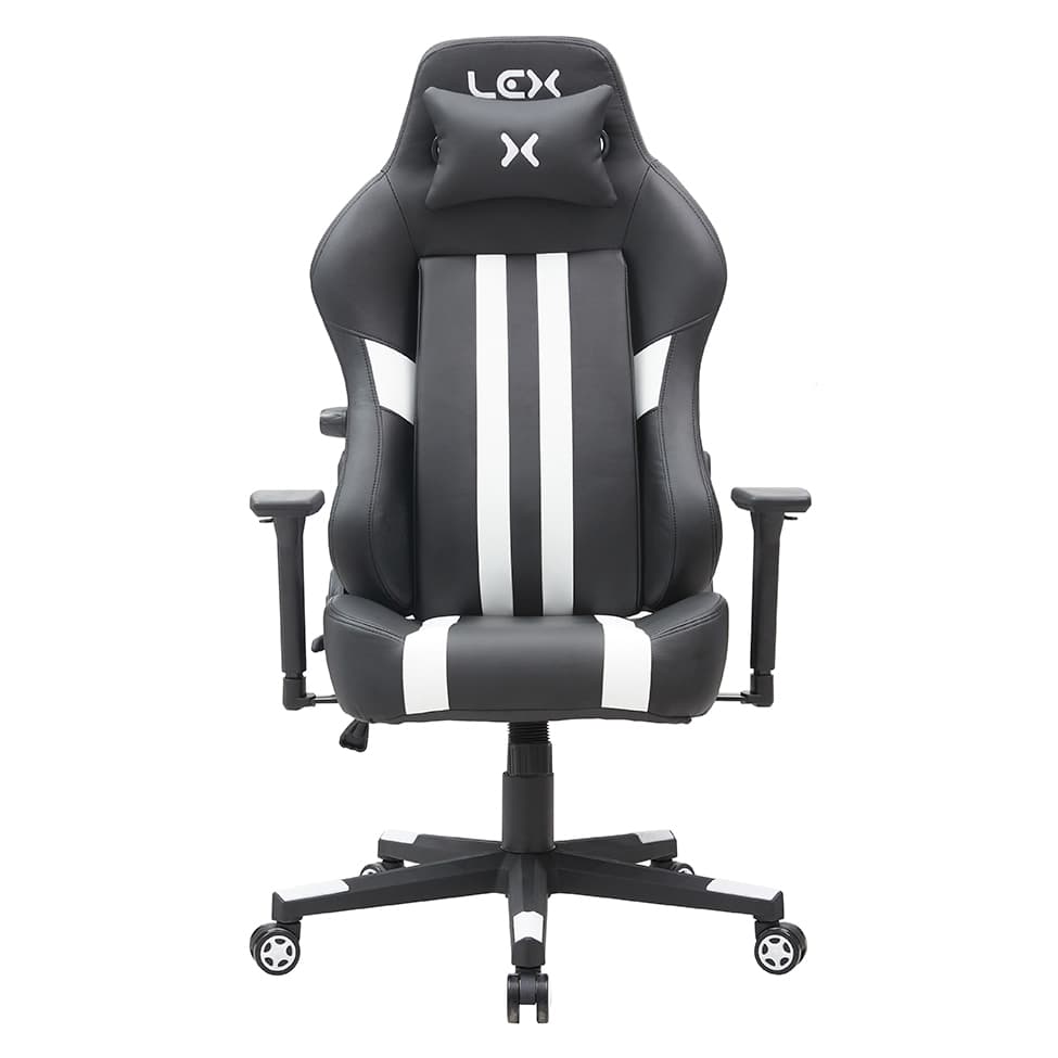 Cadeira Gamer Titans Hyperion Preta e Branca