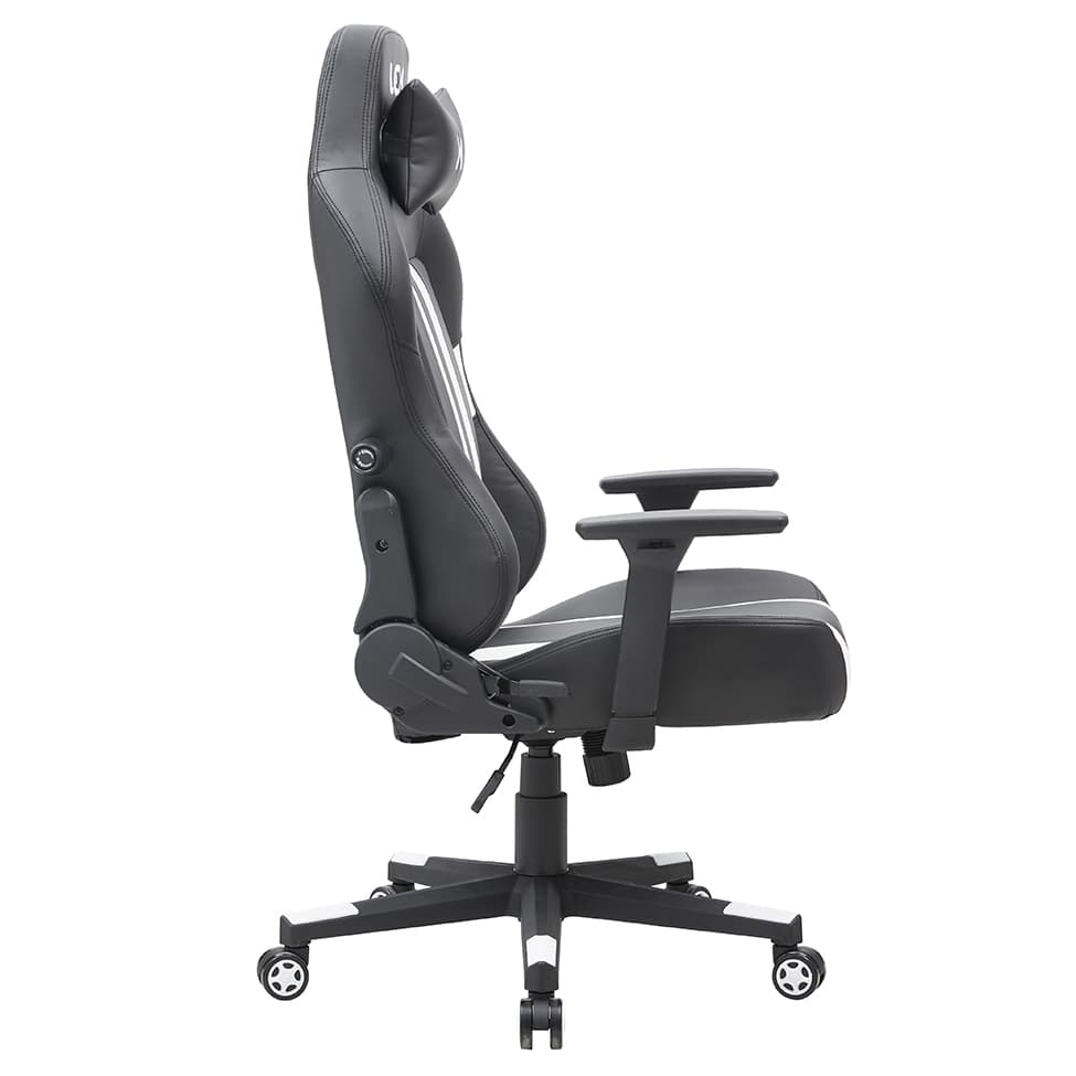 Cadeira Gamer Titans Hyperion Preta e Branca