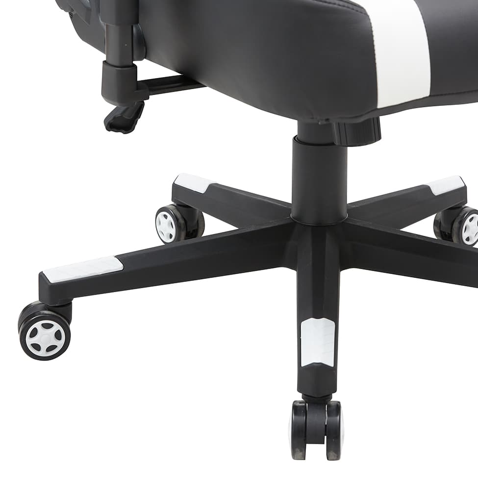 Cadeira Gamer Titans Hyperion Preta e Branca