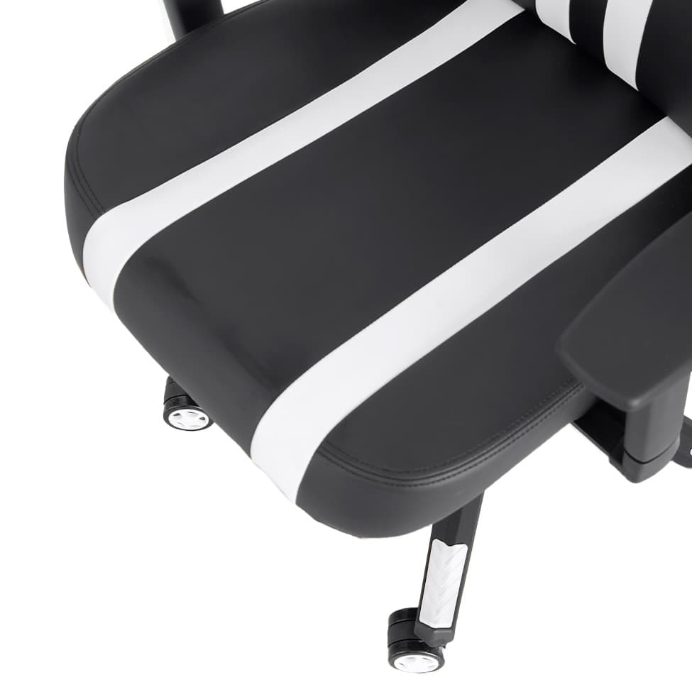 Cadeira Gamer Titans Hyperion Preta e Branca