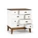Cômoda 8 Gavetas Branco