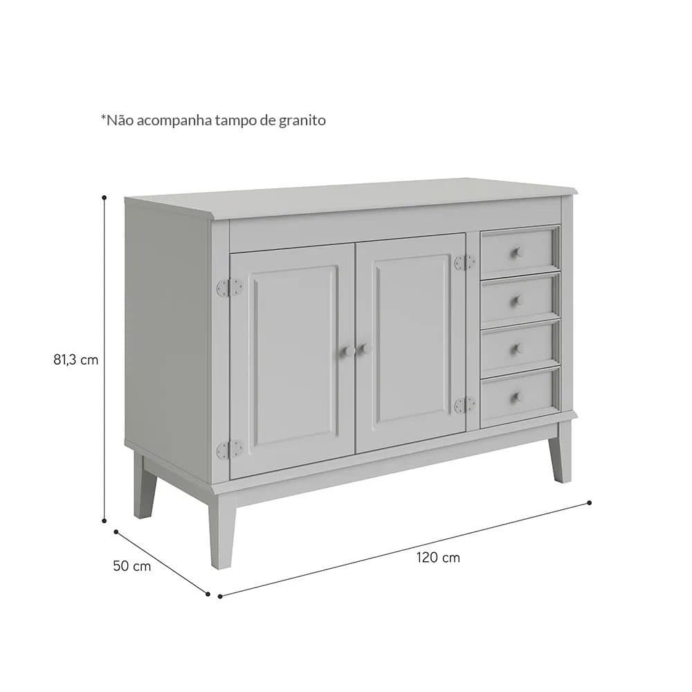 Cozinha Modulada 6 peças - Verde