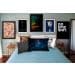 Quadro Caixa Com Led Frida Voar