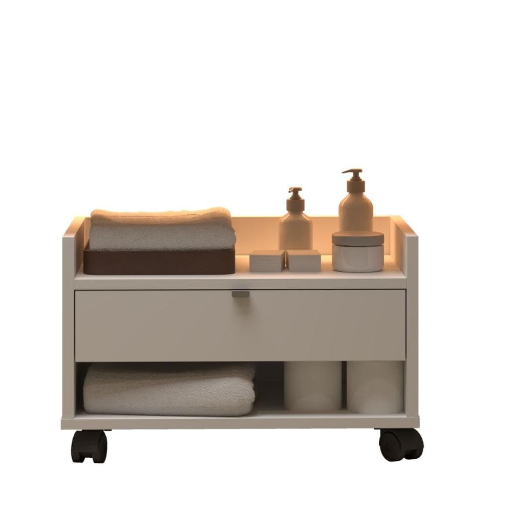 Gabinete Banheiro Safira Off White
