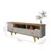 Rack Florina Off White Cinamomo