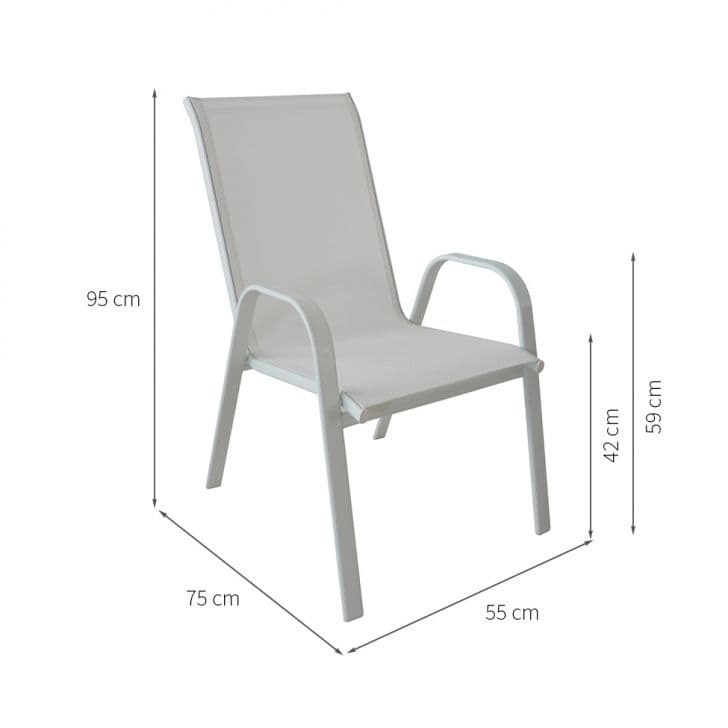 [OUTLET] Cadeira de Jardim Rio Branca