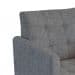 [OUTLET] Poltrona Brooks Cinza