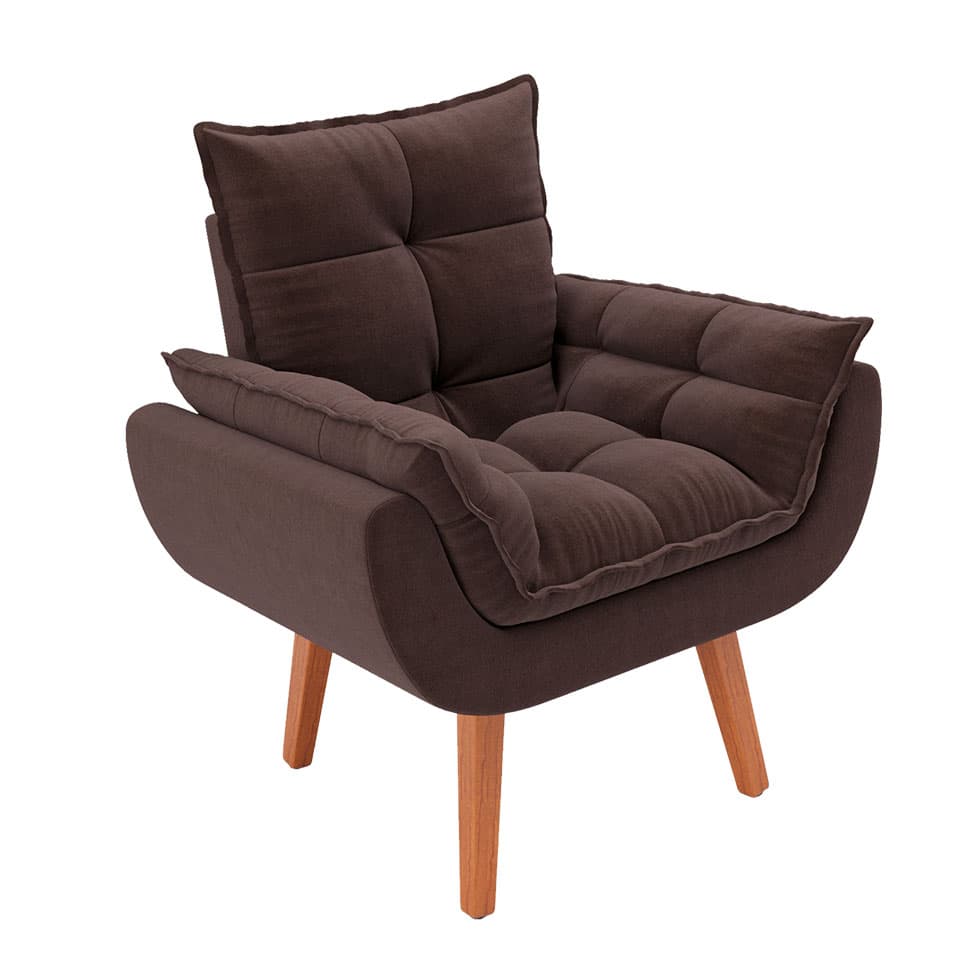 [OUTLET] Poltrona Lidi Marrom