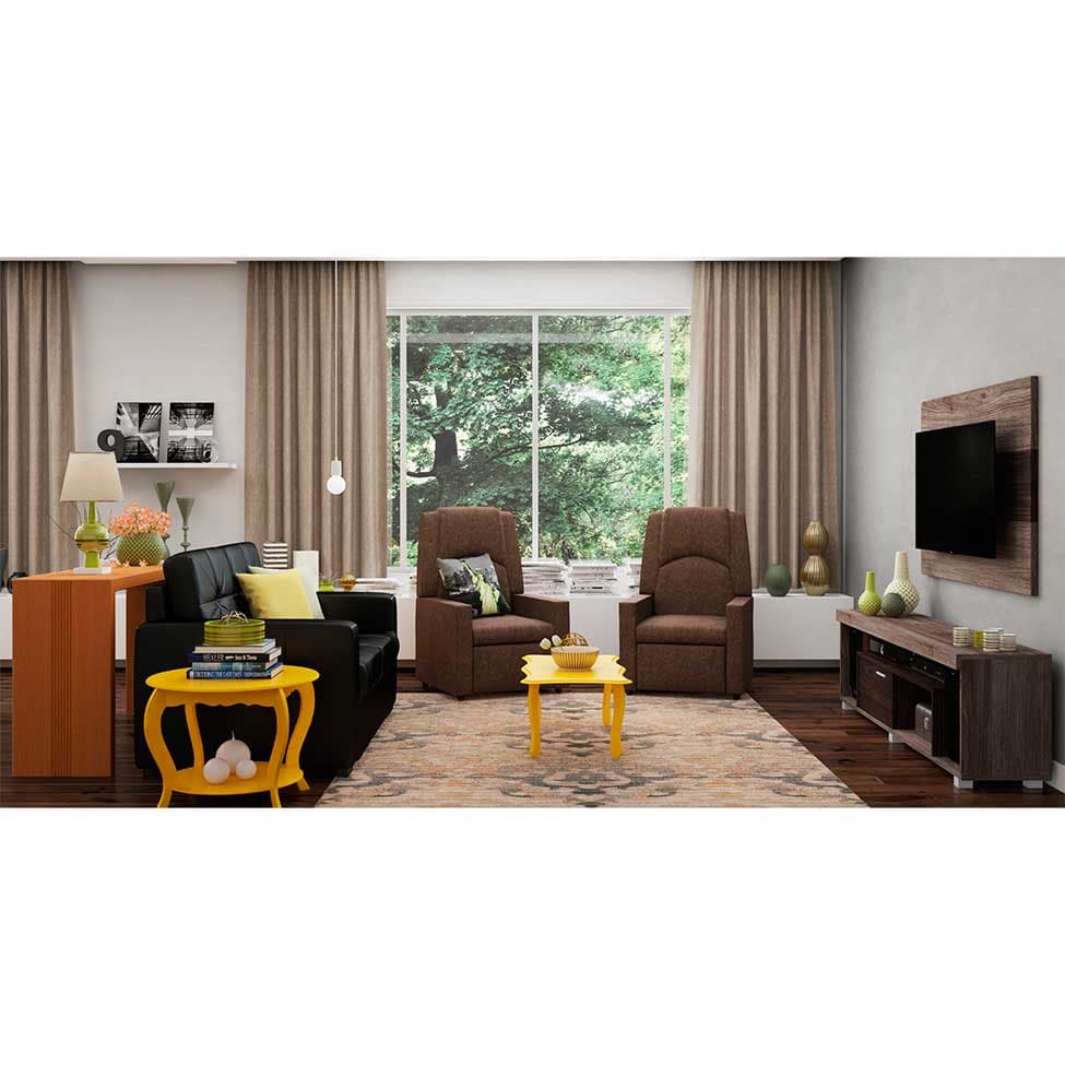 Aparador Gold Imbuia 140 cm