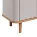 Buffet Eva 4 PT Off White e Nature