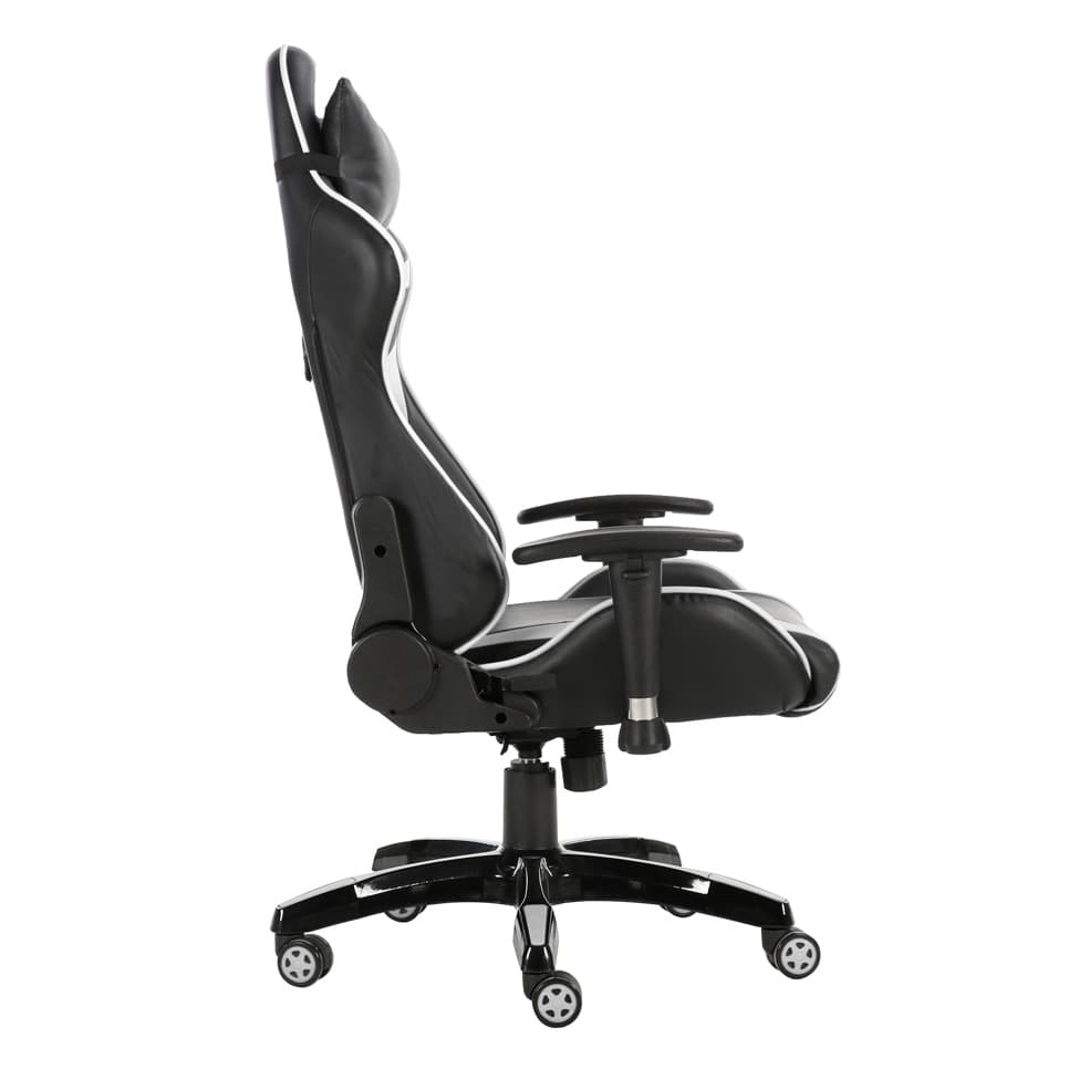 Cadeira Gamer Craft Preta e Branca