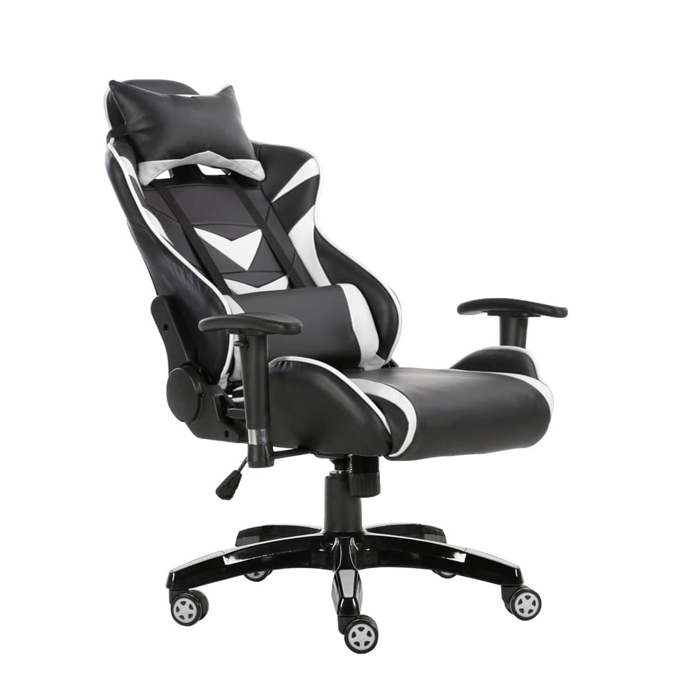 Cadeira Gamer Craft Preta e Branca