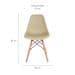 Cadeira de Jantar Charles Eames Fendi