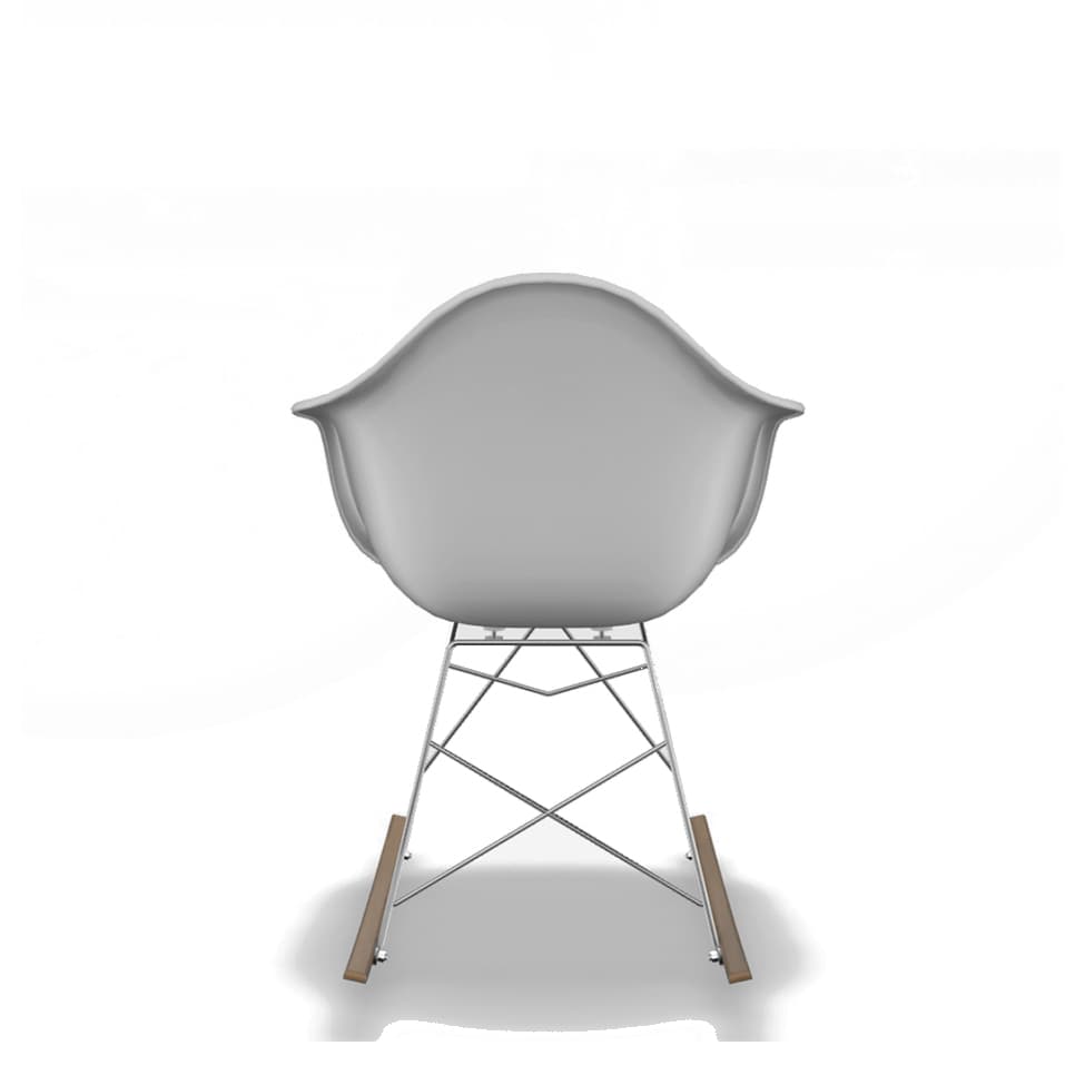 Cadeiras Eames Arm Balanço Branca
