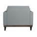 Conjunto com 2 Poltronas Living Cinza