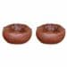 Conjunto com 2 Puffs Café