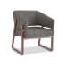 Conjunto com 4 Poltronas Air Cinza