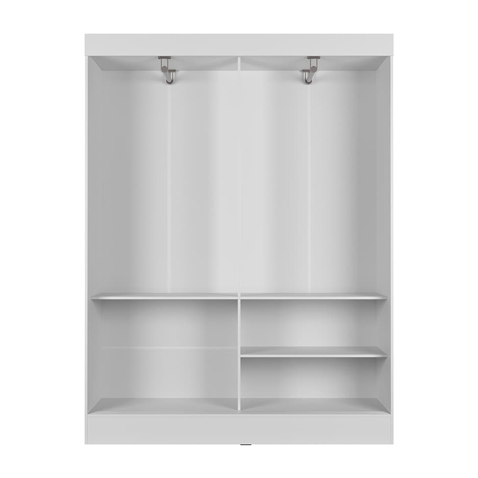 Guarda-Roupa Casal Boreal 2 Portas Branco