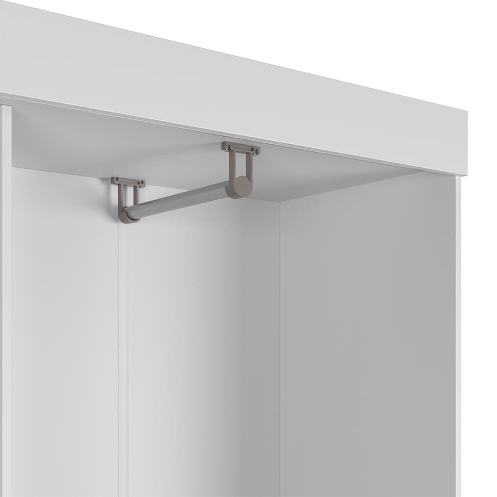 Guarda-Roupa Casal Boreal 2 Portas Branco
