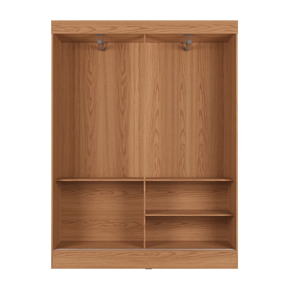 Guarda-Roupa Casal Boreal 2 Portas Carvalho