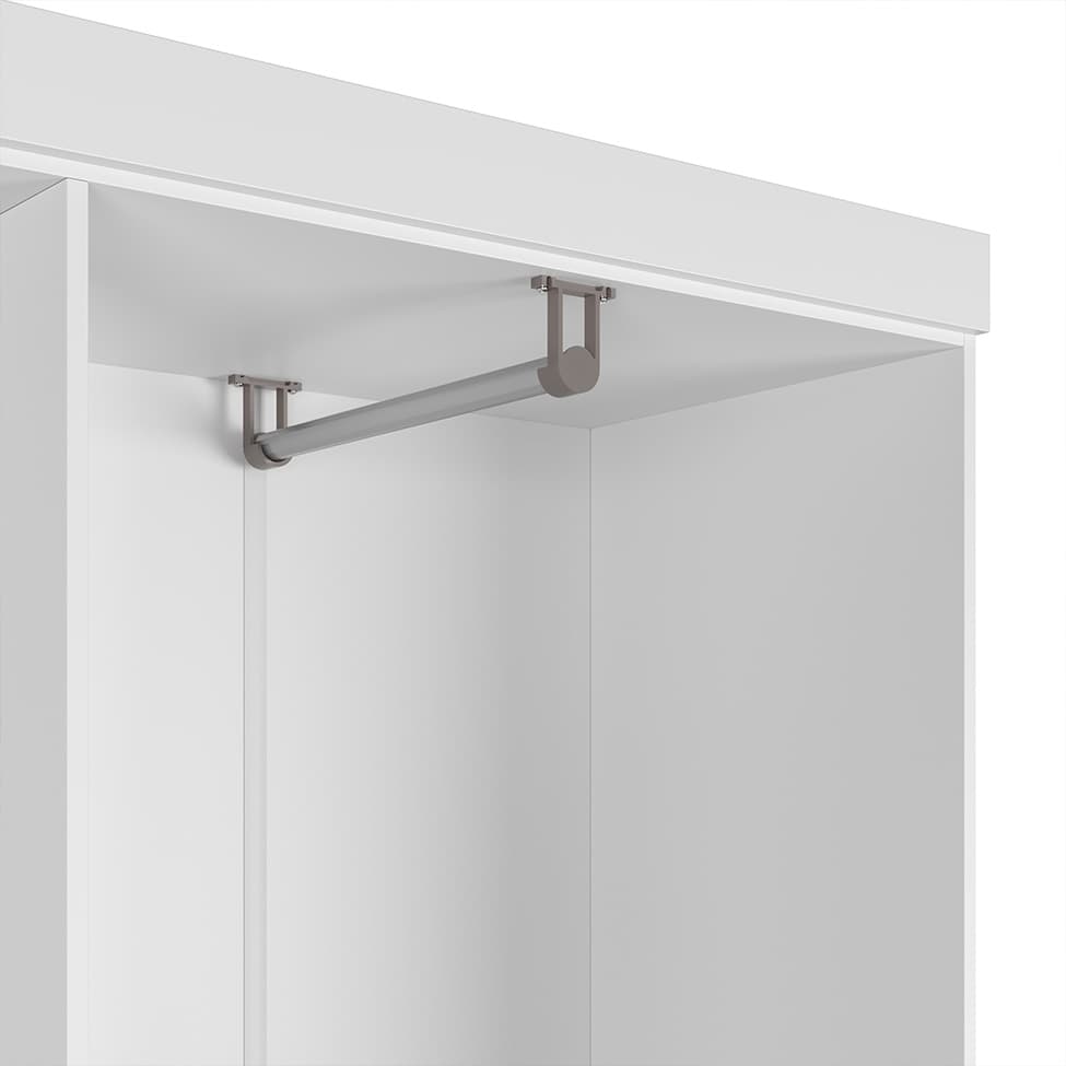 Guarda-Roupa Casal Boreal 4 Portas Branco