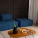 Puff Modular Soho Azul Marinho