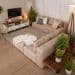 Puff Modular Soho Linho Bege