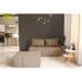 Puff Modular Soho Linho Bege