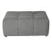Puff Modular Soho Linho Cinza