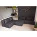 Puff Modular Soho Linho Grafite