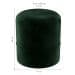 Puff Oxford Verde Musgo 44 cm