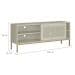 Rack Buriti 1 PT Off White 135 cm