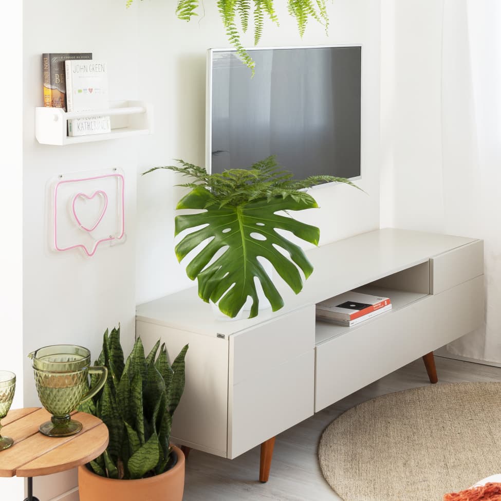Rack Retrô Paris Off White 162 cm