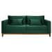 Sofá 2 Lugares Bahamas Suede Verde