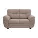 Sofá 2 Lugares Maranello Suede Bege