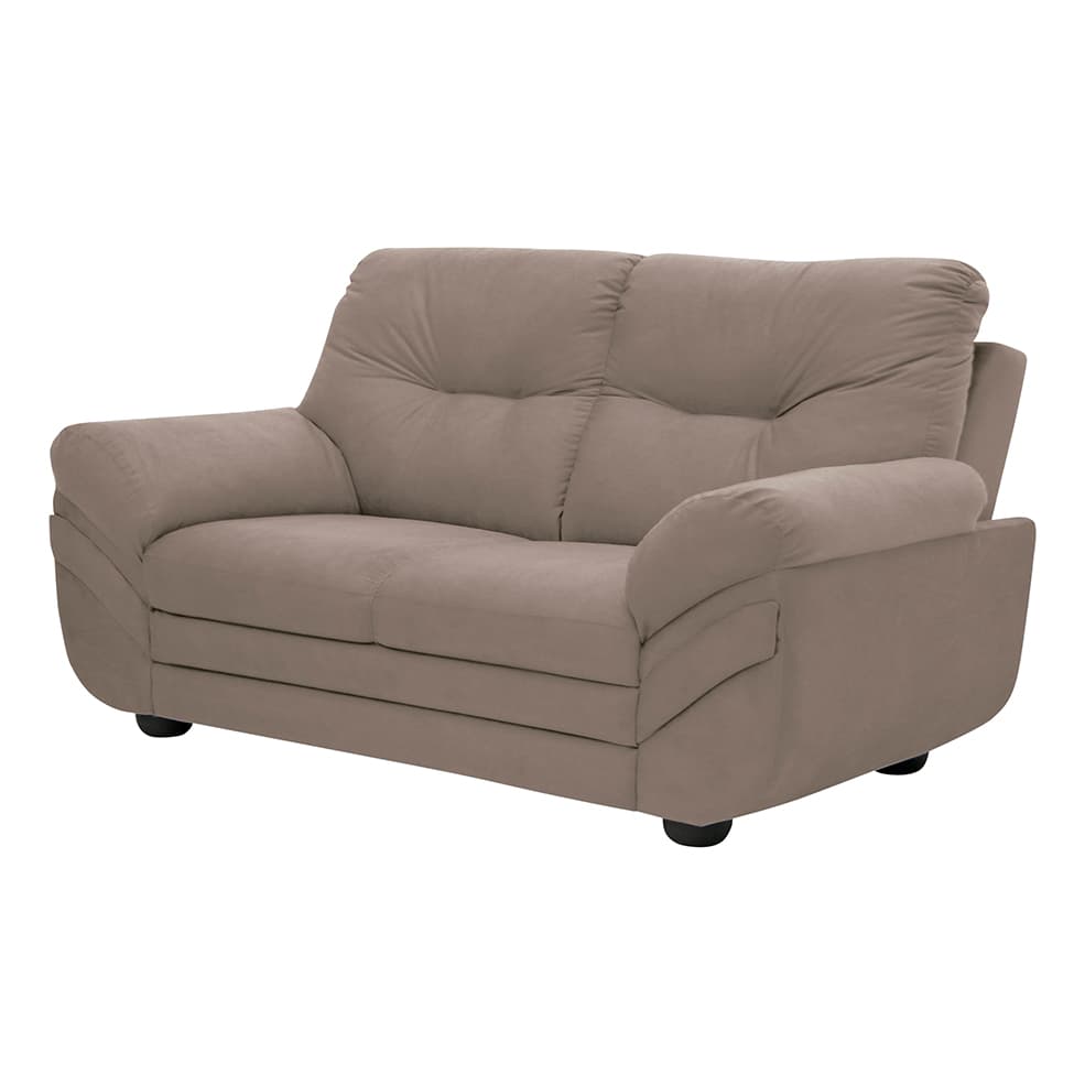 Sofá 2 Lugares Maranello Suede Bege