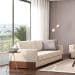 Sofá 3 Lugares Bretanha Linho Creme I