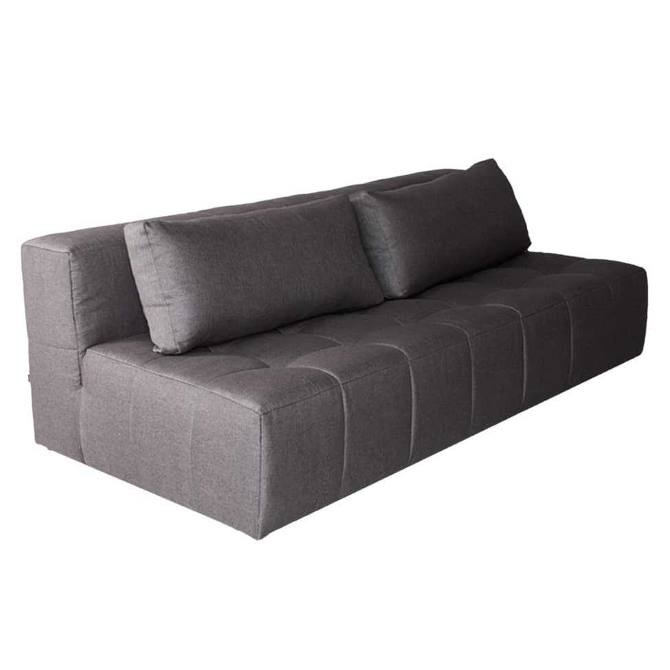 Sofá 3 Lugares Modular Soho Linho Grafite