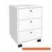 [OUTLET] Gaveteiro New 3 GV Branco