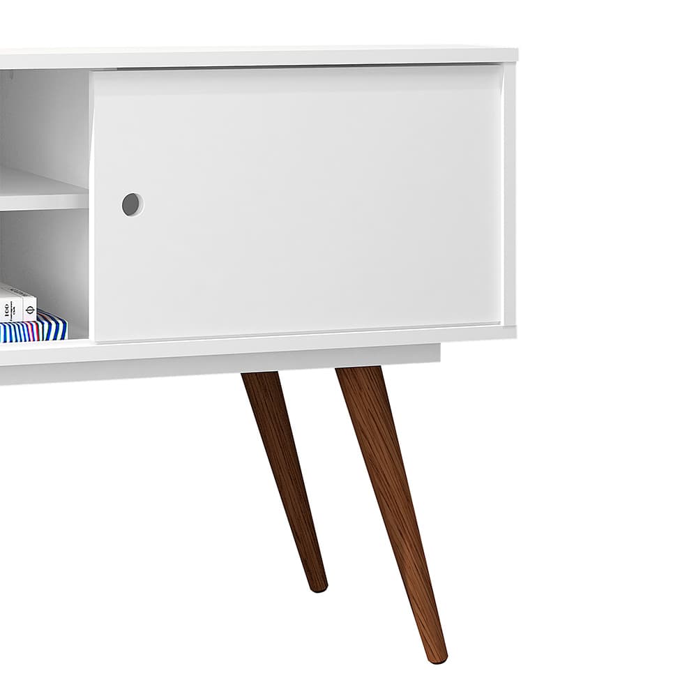 Aparador Retrô Hanau Branco 90 cm