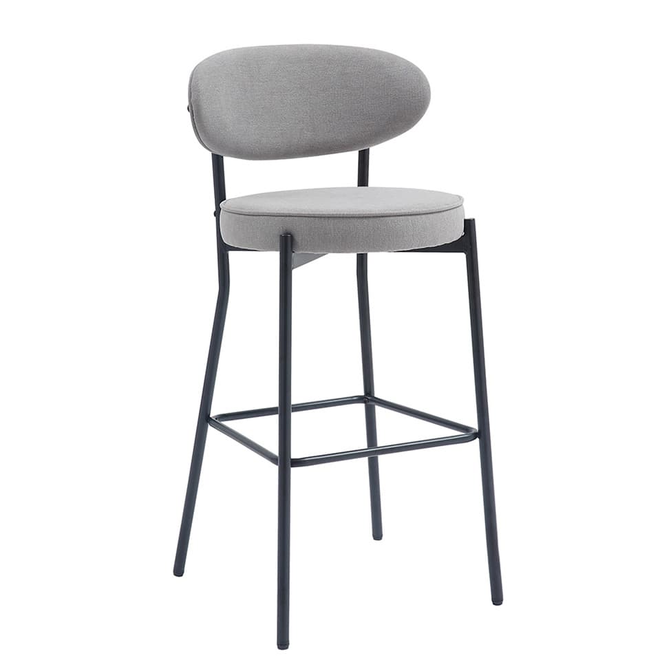 Banqueta Eva Poliéster Cinza