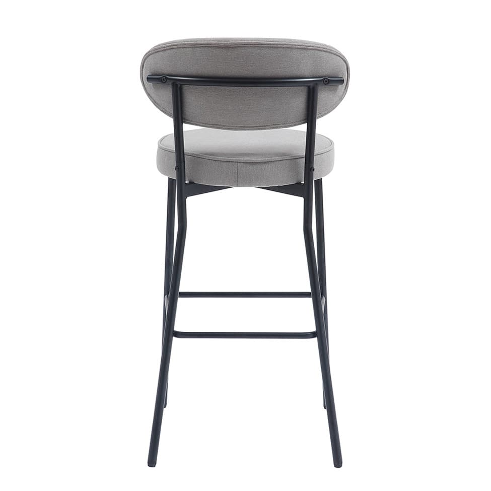 Banqueta Eva Poliéster Cinza
