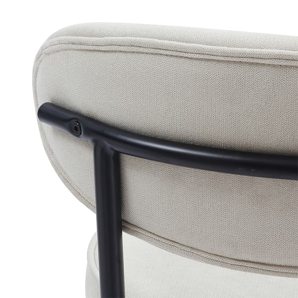 Banqueta Eva Poliéster Off White