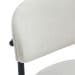 Banqueta Eva Poliéster Off White