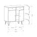 Buffet Ônix 2 GV 2 PT Preto