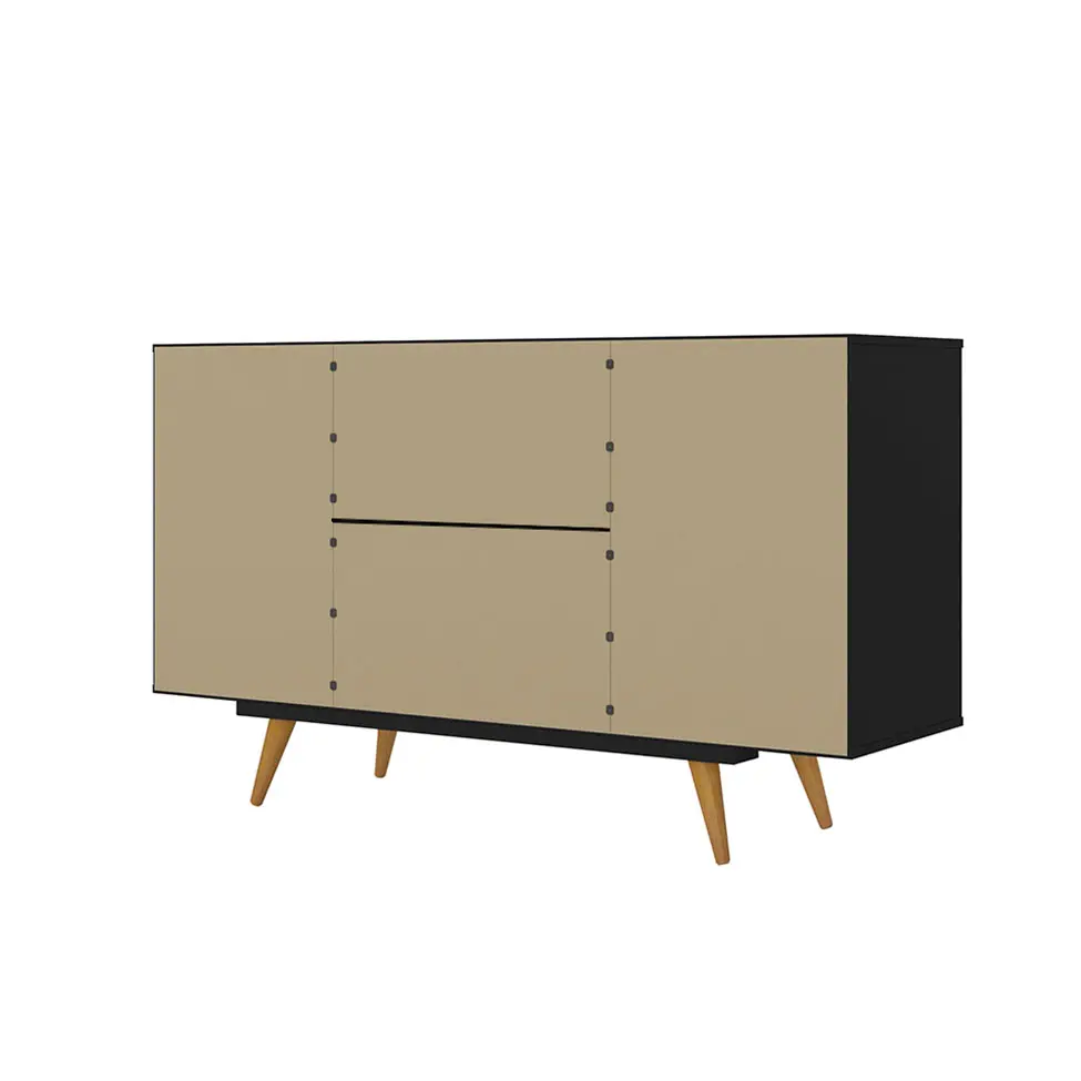 Buffet Califórnia 4 GV 2 PT Preto