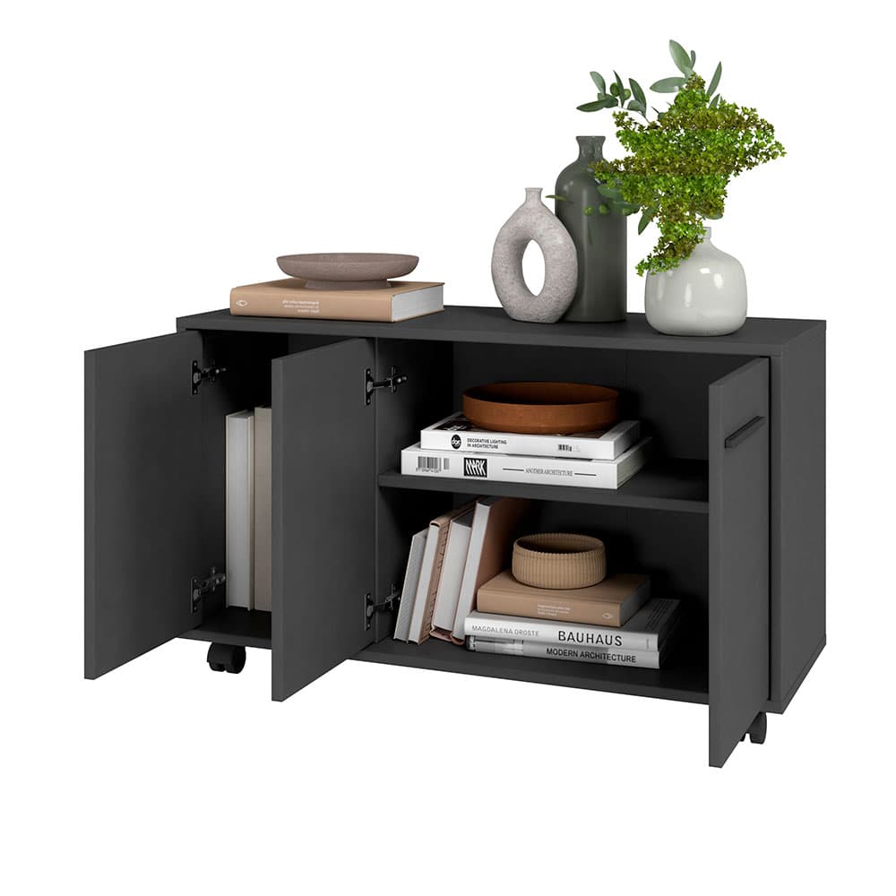 Buffet Eli 3 PT Preto